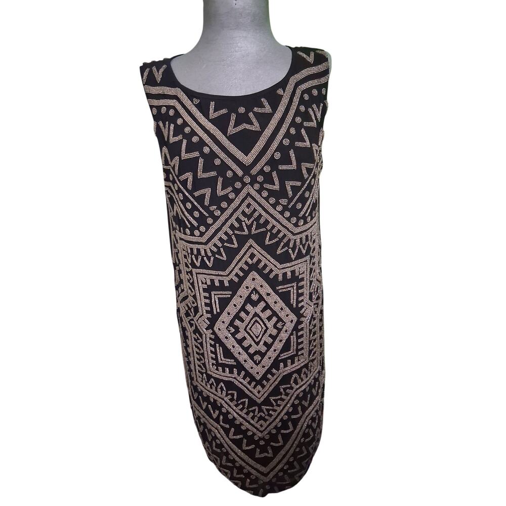 Mara Hoffman beaded shift dress